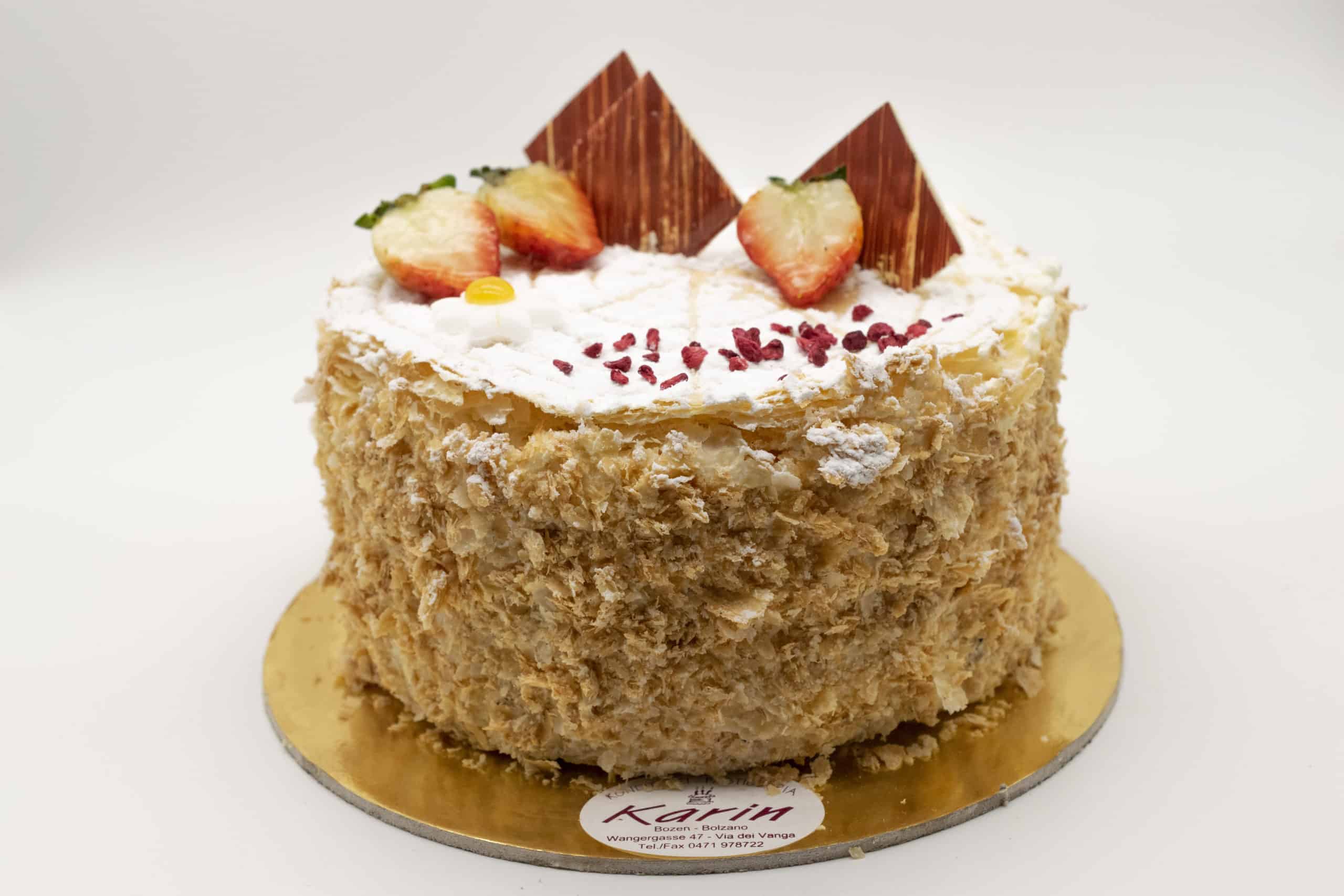 Blätterteig Torte Jetzt online bestellen Konditorei Karin Bozen
